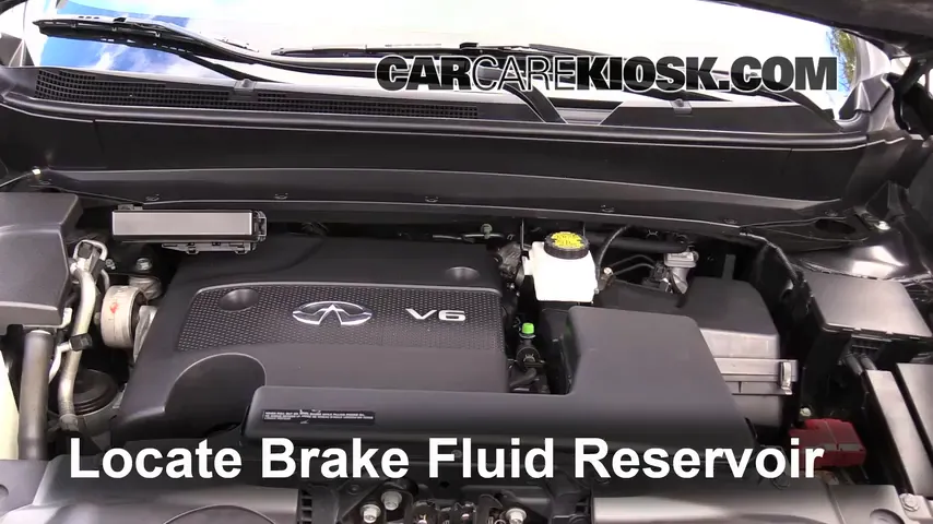 2013 Infiniti JX35 3.5L V6 Brake Fluid